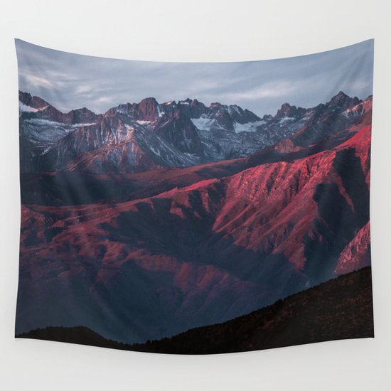 mountains Wall Tapestry