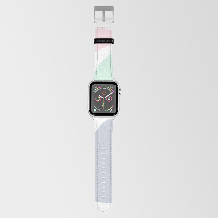34 Abstract Shapes Pastel Background 220729 Valourine Design Apple Watch Band