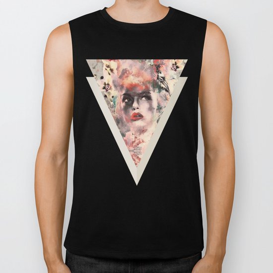 Attractive Women Biker Tank