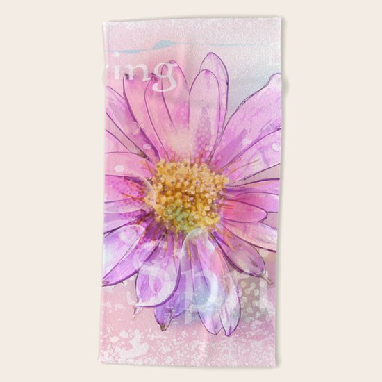 Welcome Spring Beach Towel