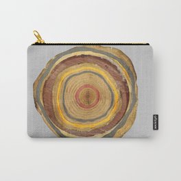 Tree Rings Carry-All Pouch
