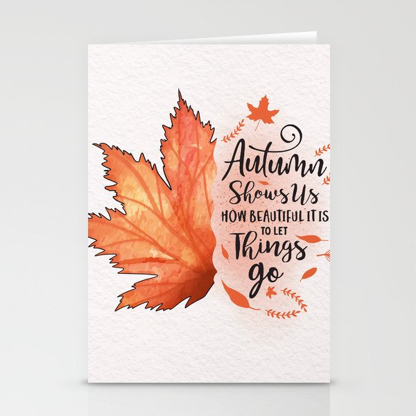 Autumn Inspiration 2 Stationery Cards