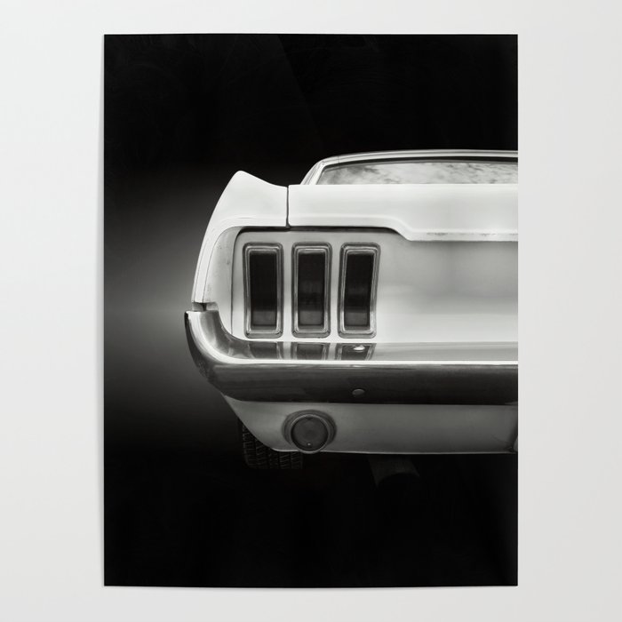 US American classic car 1967 Mustang I Coupe Poster