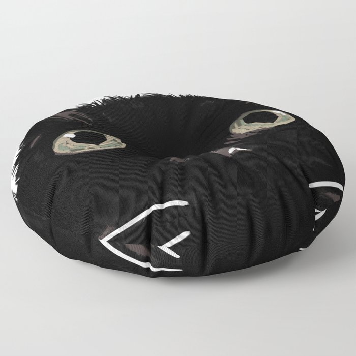 The Black Cat Bijou Floor Pillow