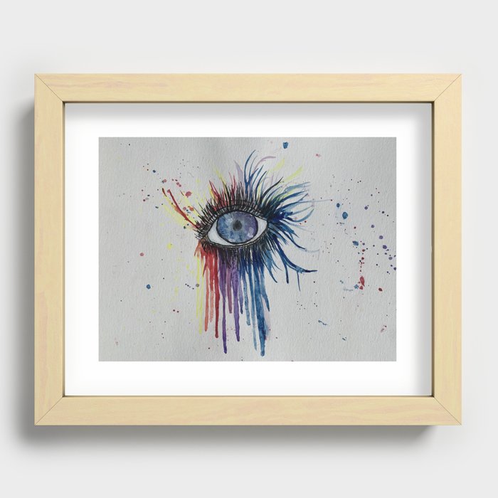 Rainbow of Emotion Recessed Framed Print