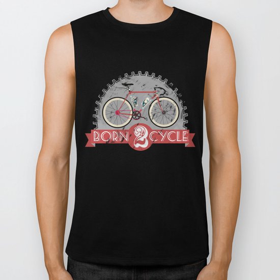 Born To Cycle Biker Tank