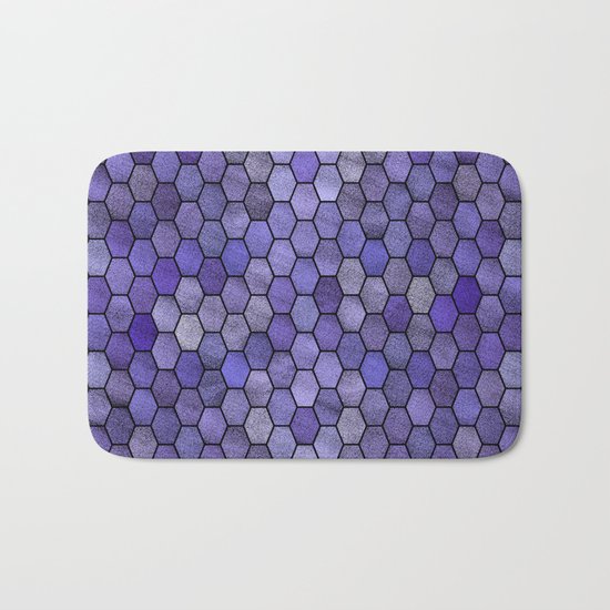 Glitter Tiles IV Bath Mat