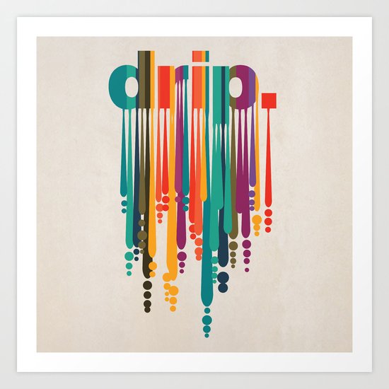 drip v2 Art Print