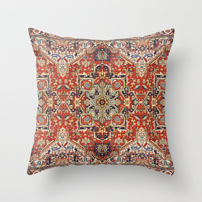 Heritage Oriental Traditional Bohemian Moroccan Style  Throw Pillow