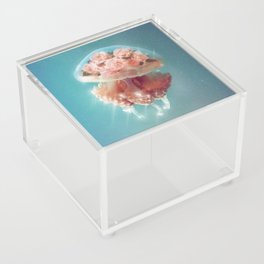 Floral Jellyfish Acrylic Box