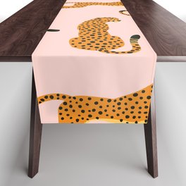Leopard pattern Table Runner