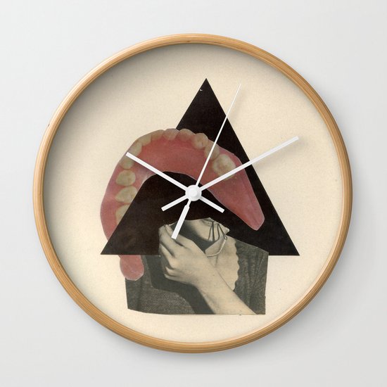 Talking Circles to Empty Faces Wall Clock