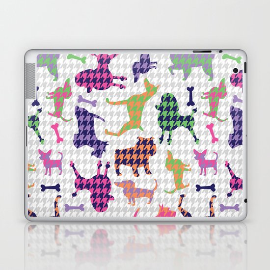 Houndstooth Hounds Laptop & iPad Skin