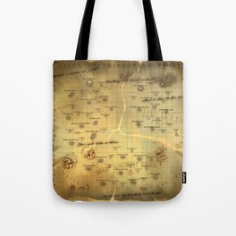 Sea of Thieves Map Tote Bag