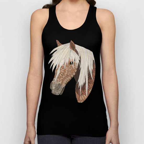 Haflinger Horse Unisex Tank Top