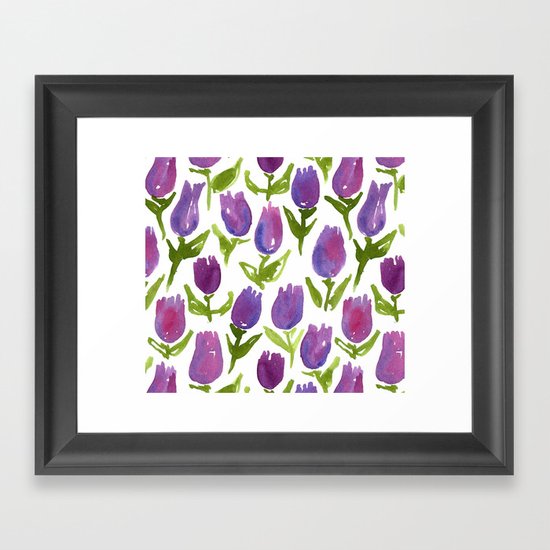 Tulips Framed Art Print