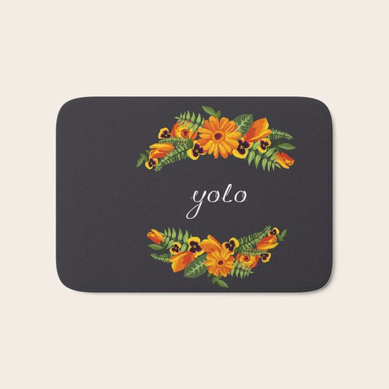Yolo Bath Mat