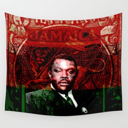 Marcus Garvey Black Nationalist Design Merchandise Wall Tapestry