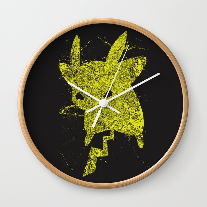 Yellow Monster Wall Clock