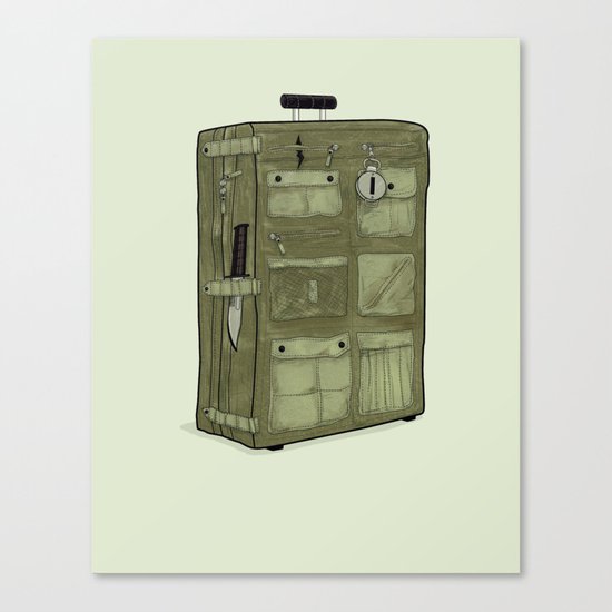 LOST Luggage / John Canvas Print