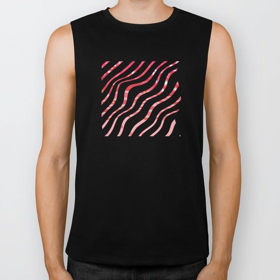 Raspberry Sherbet Biker Tank