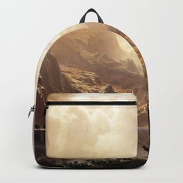 Albert Bierstadt - Among the Sierra Nevada, California Backpack