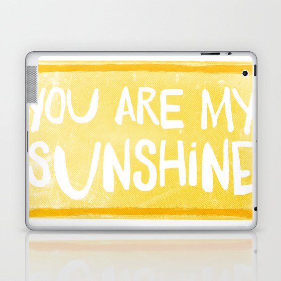 My Sunshine Love Laptop & iPad Skin