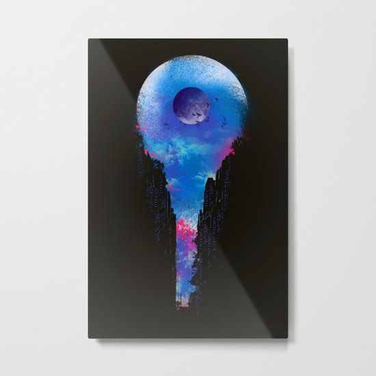 Key to Success Metal Print