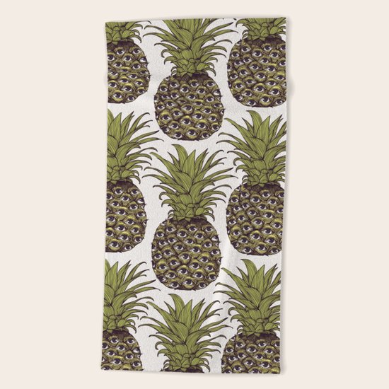 Eyes Beach Towel