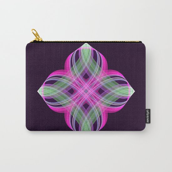 Four points decorative abstract design Carry-All Pouch