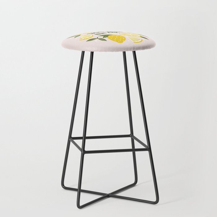 You are the Zest -Funny lemon pun Bar Stool