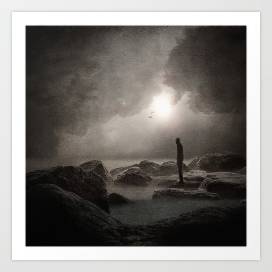 A new beginning Art Print