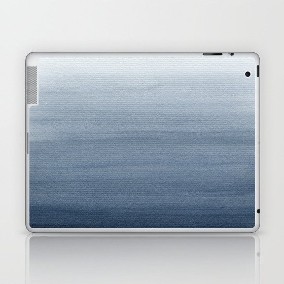 Ocean Watercolor Painting No.2 Laptop & iPad Skin