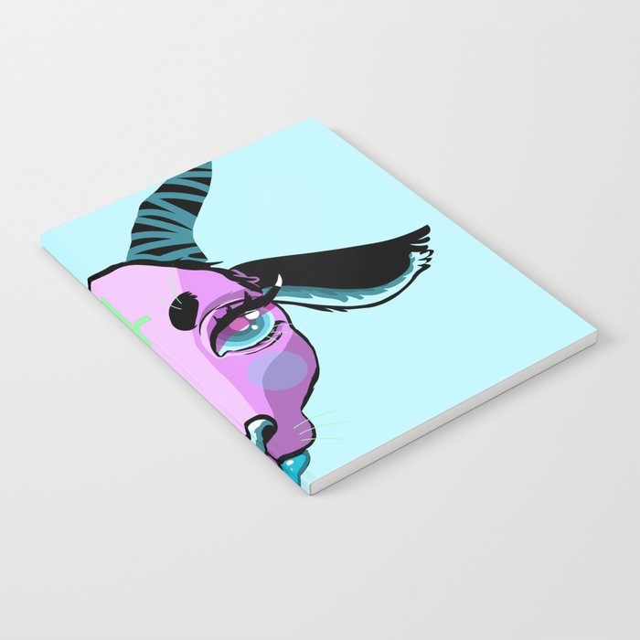 Pastel Goat Notebook