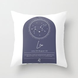Leo | Zodiac Throw Pillow