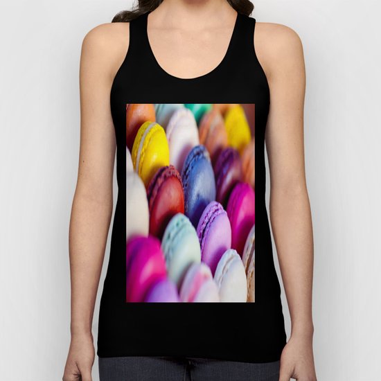 Macaroons Unisex Tank Top