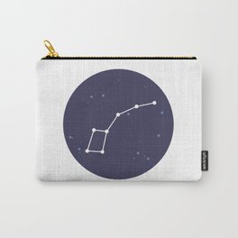 Ursa Minor Constellation Carry-All Pouch | Stars, Littledipper, Ursaminor, Littlebear, Cosmos, Retro, Typography, Constellation, Graphicdesign, Cosmic 