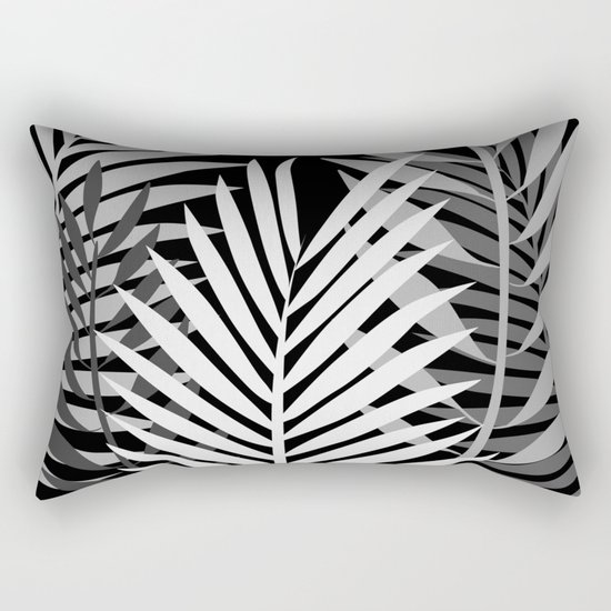 TROPICAL PALM LEAVES 1 Rectangular Pillow