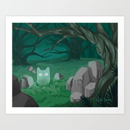 forest spirit Art Print