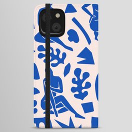Henri Matisse The Blue Nude Cut Outs Art Pattern iPhone Wallet Case