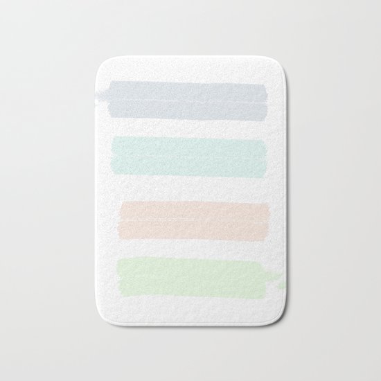 Pastel Aesthetic Bath Mat