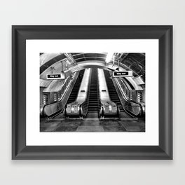 London Tube Framed Art Print