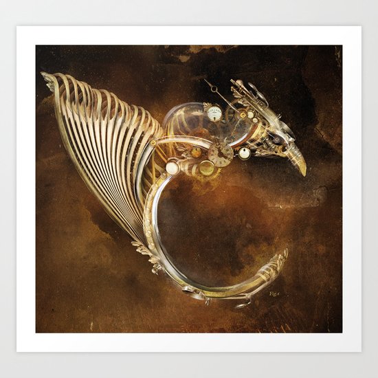 The Clockwork Music - fig.6 Art Print