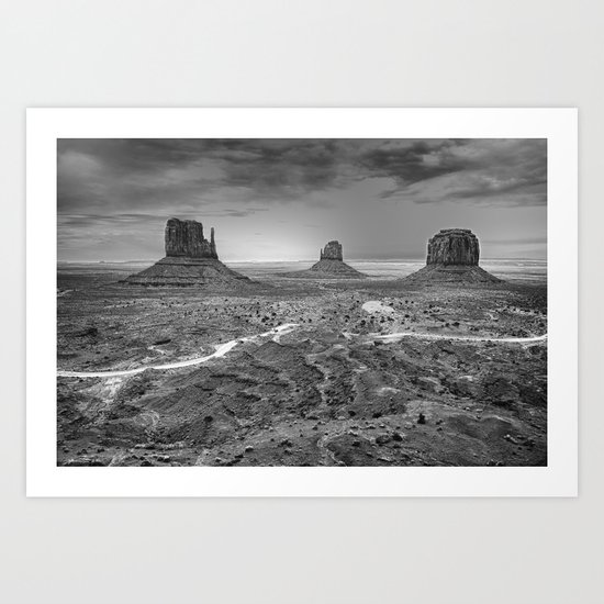 Monument Valley Art Print