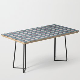 abstract pattern in gray colors with browns Coffee Table