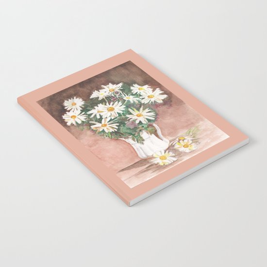 Still Life of Daisies Notebook