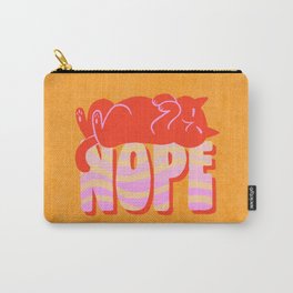 Nope Cat Carry-All Pouch