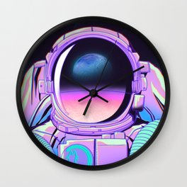 Space Travel 20XX Wall Clock