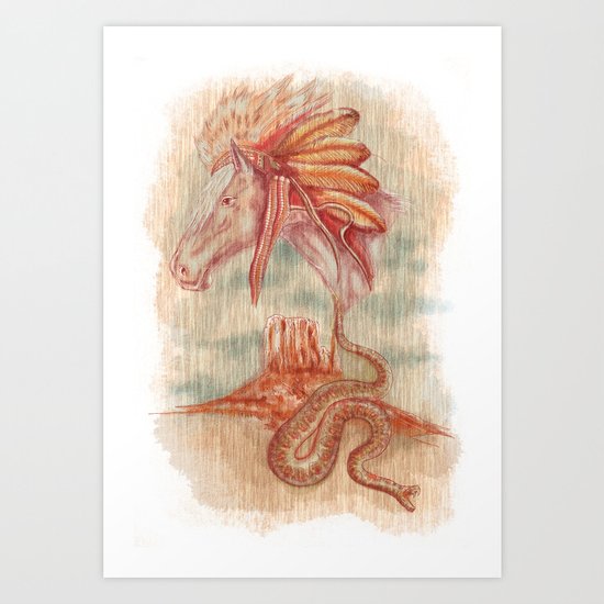 COLORADO Art Print
