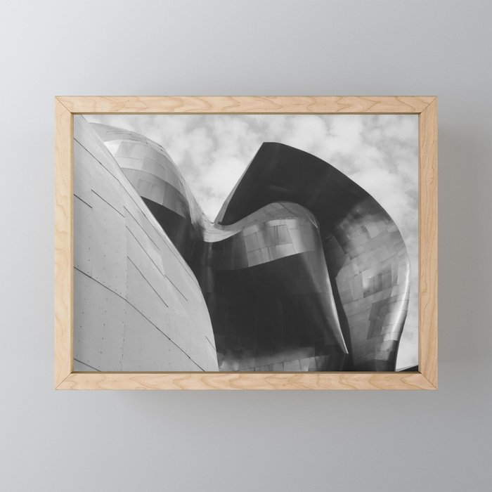 Gehry 3 Framed Mini Art Print